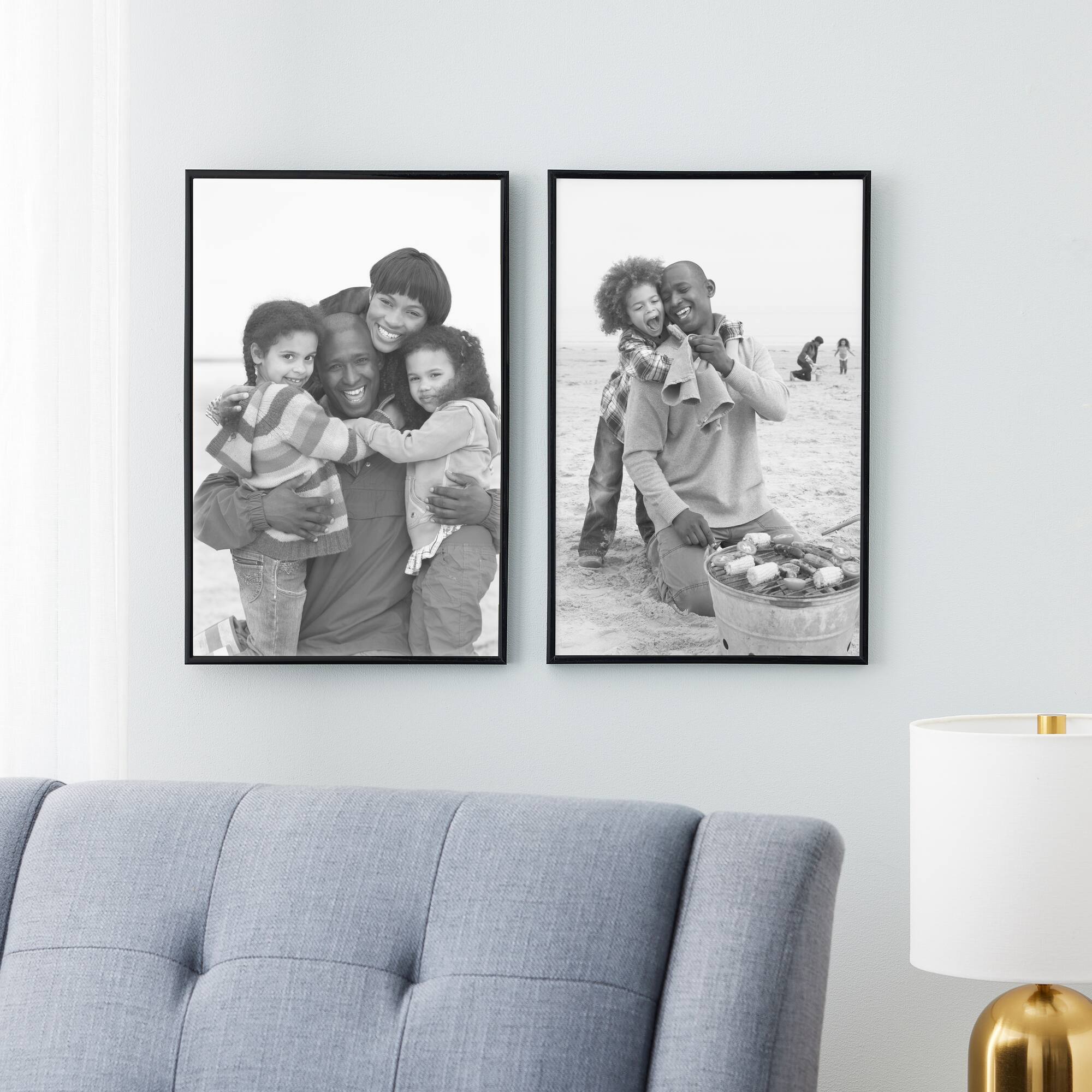 6 Packs: 2 ct. (12 total) Black Multipurpose 11" x 17" Frames, Basics by Studio Décor®
